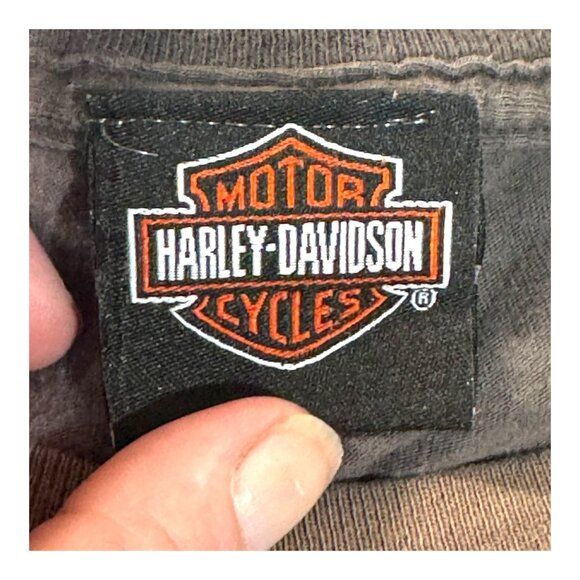 Harley-Davidson 2XL Chattahoochee T-Shirt Fort Benning GA XXL Cityscape Biker - Picture 8 of 8
